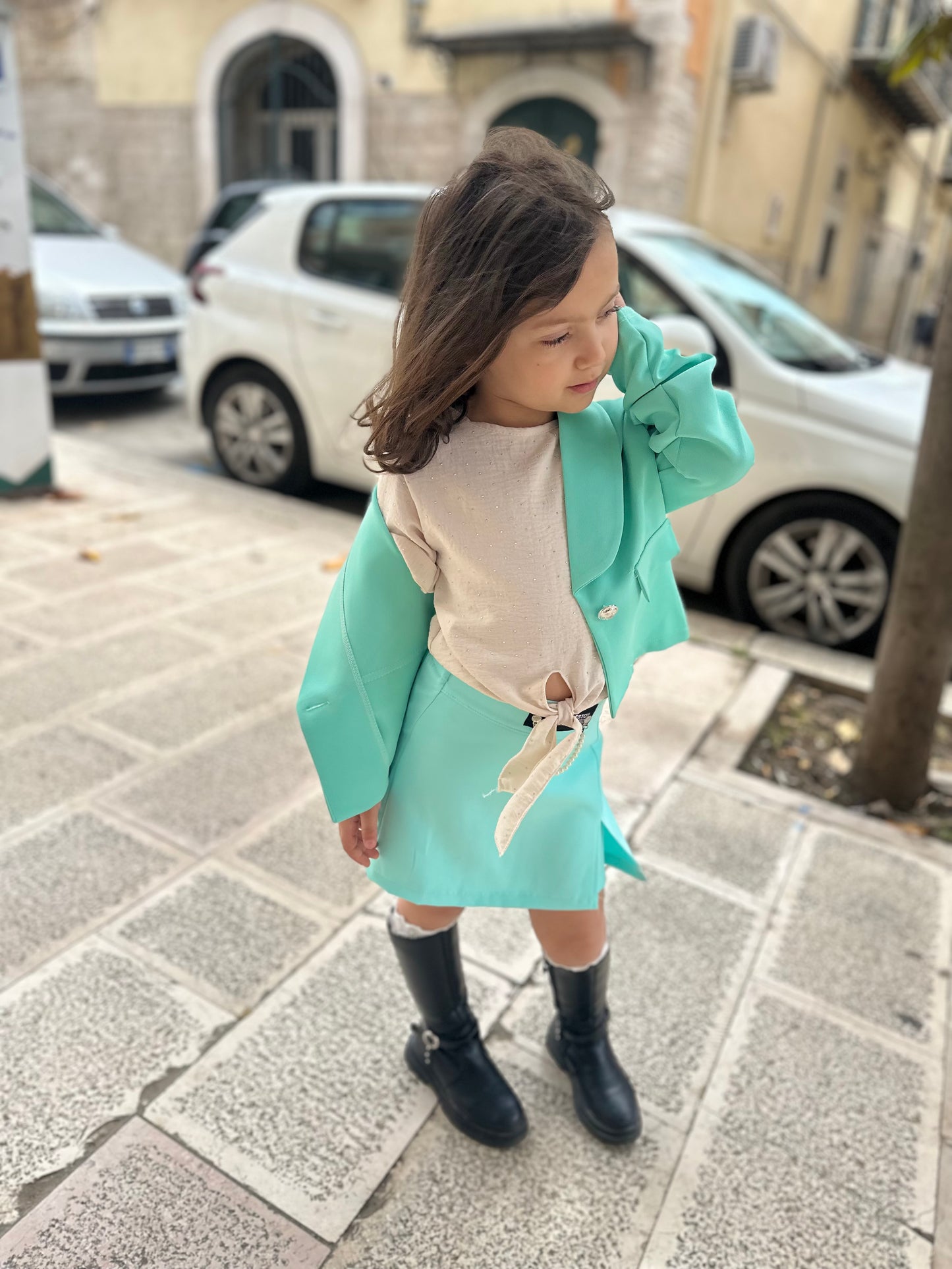 Completo elegante bimba