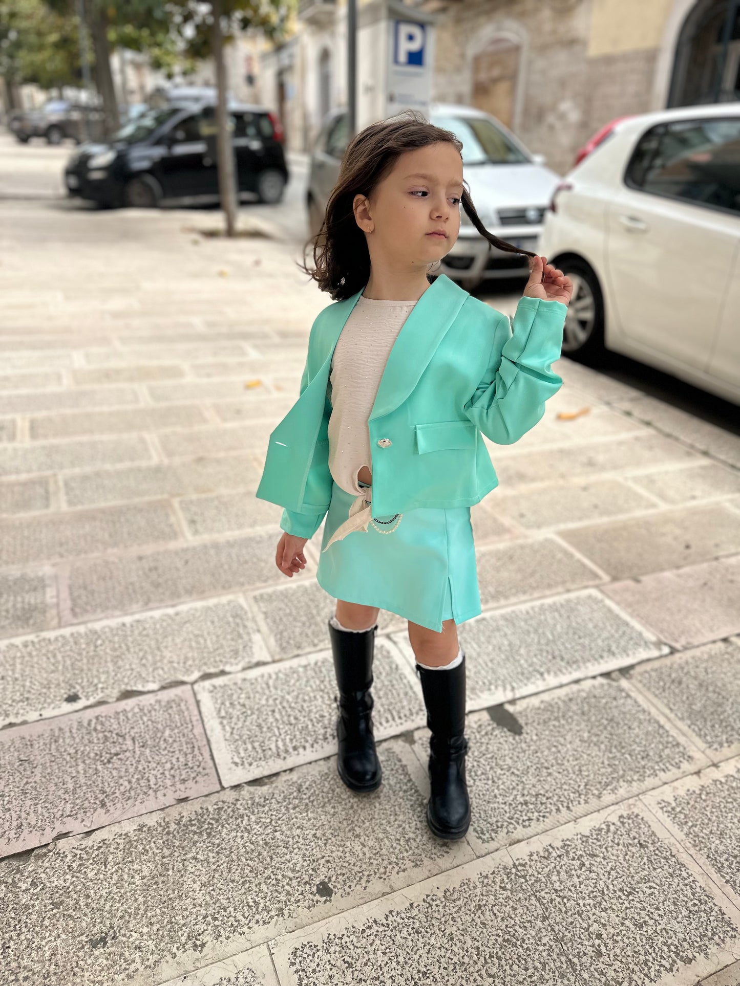 Completo elegante bimba